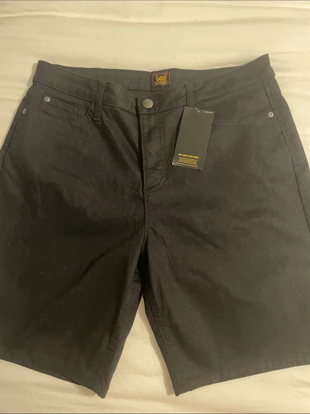 Lee Black Boys Shorts
